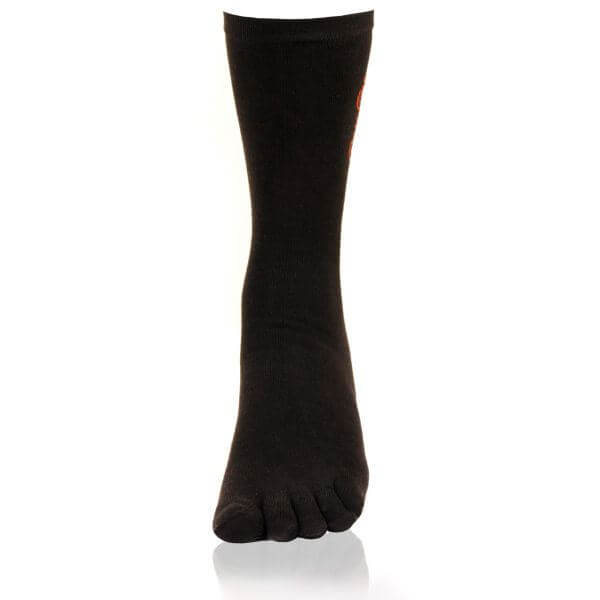 Black colour Unisex five toe socks