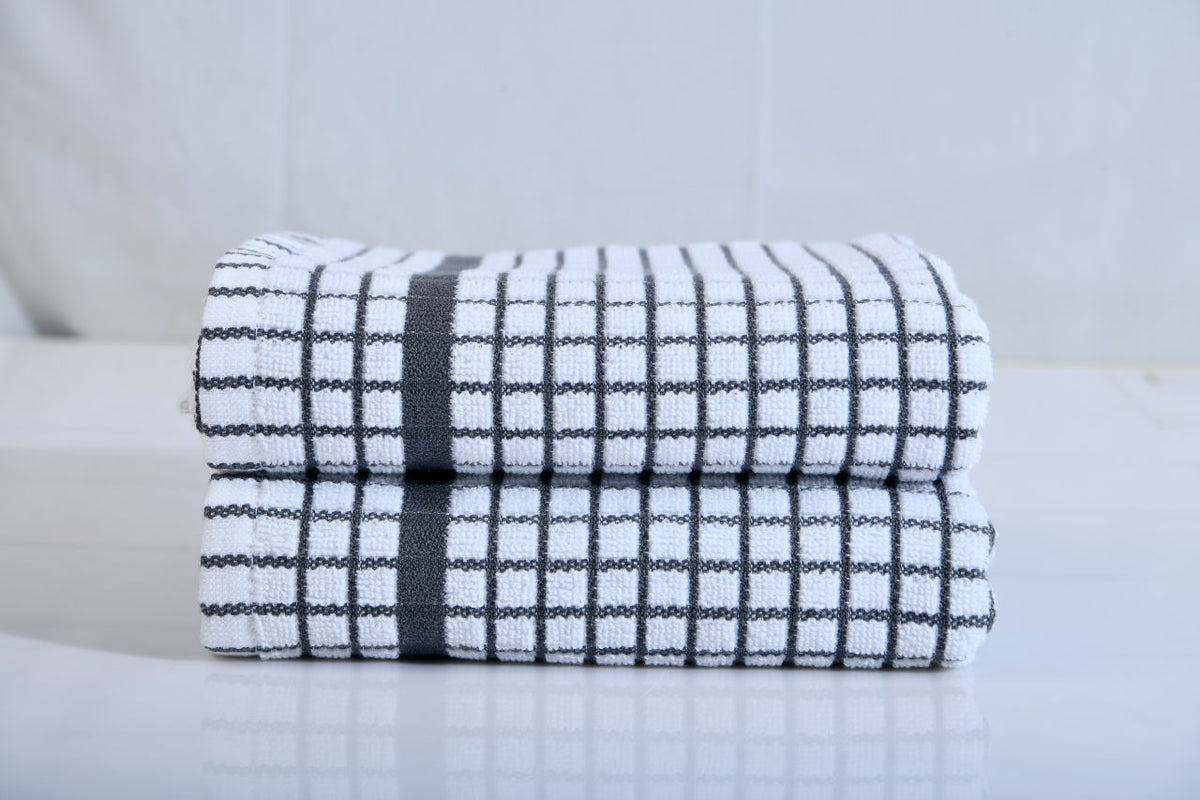 Window Plaid Kitchen Towel Set of 6