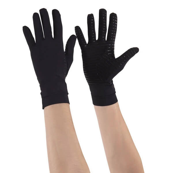 textured compression gloves