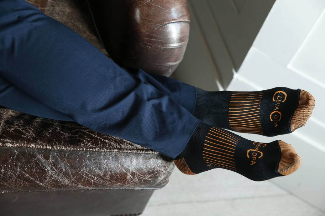 5-Pack Short Compression Copper Infused Socks