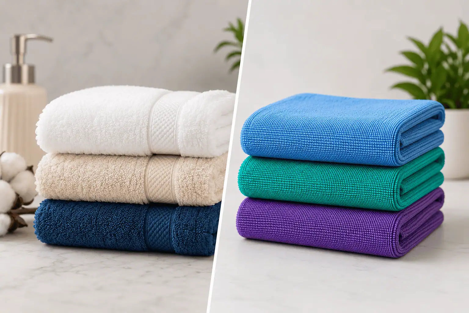 Microfiber vs Cotton Towels: Which One Should You Choose?
