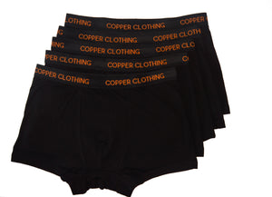 5-Pack Mens Copper Boxer Shorts